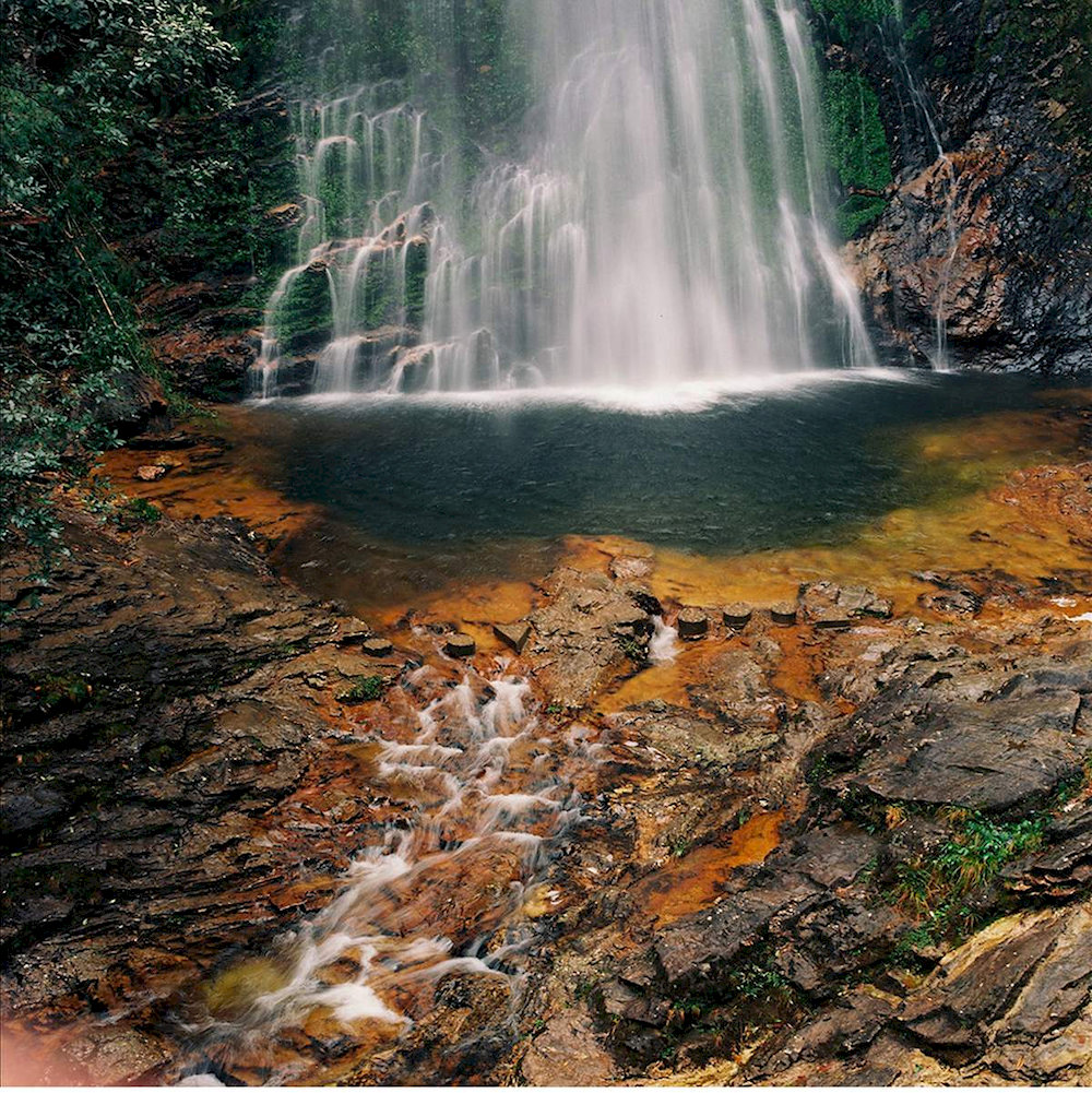Swimming is a famous activity at the Love Waterfall Sapa, offering visitors the opportunity to relax in the cool water 
